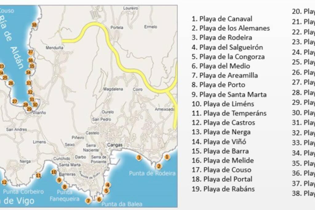 Casa Das Ferreiras Cangas Ngoại thất bức ảnh